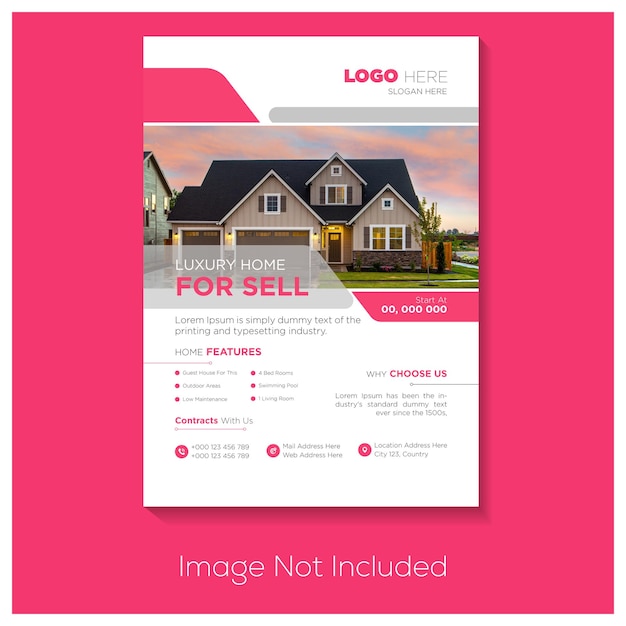 House Sell FlyerTemplats Design