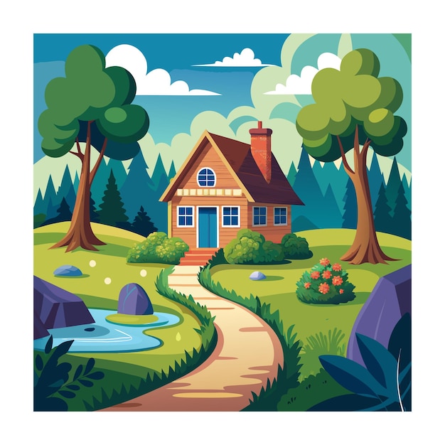 House vector illustration