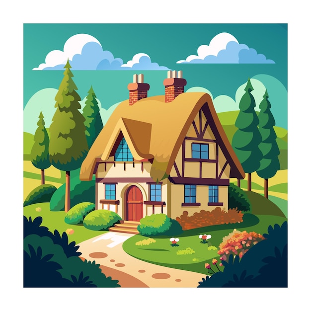 House vector illustration