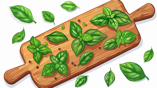 how to make a cutting board with basil