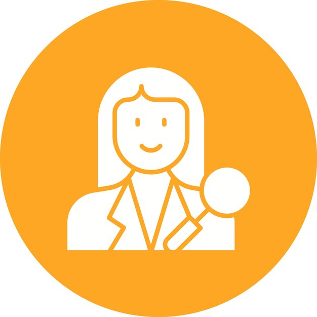 Hr Specialist Female Flat Illustration