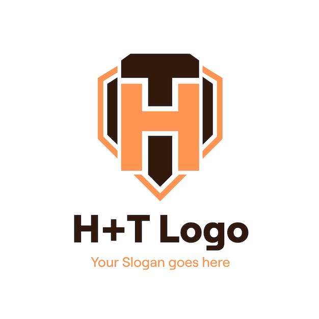 HT elegant logo design