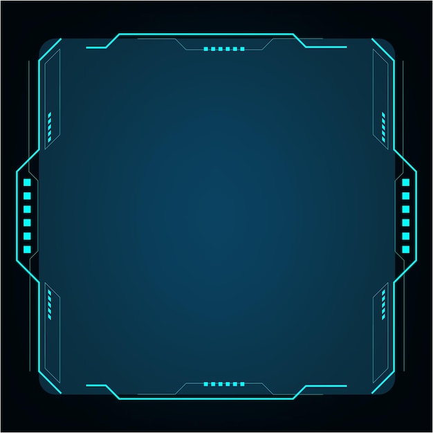 Vector hud elaments, futuristic elements user screen monitor interface vector illustration