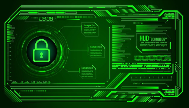 HUD security technology