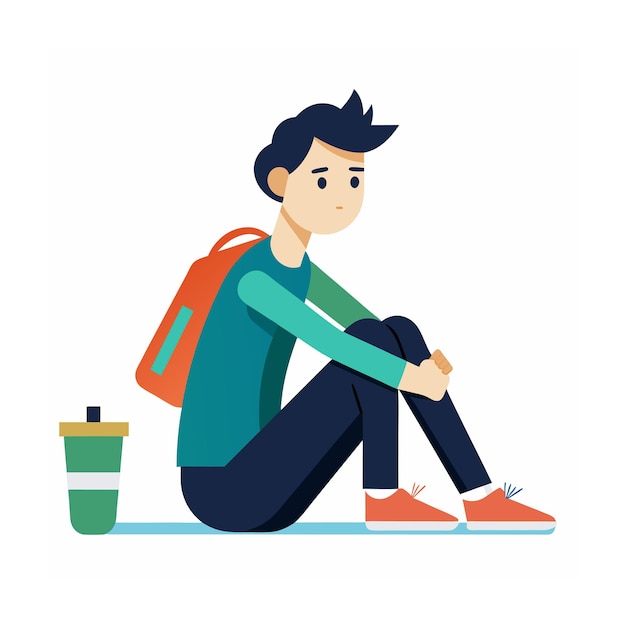 Human Daily Activity Concept Vector Illustration