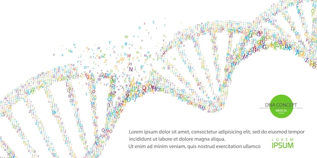 Human dna virus infection .Biotechnology, biochemistry, genetics and medicine concept.