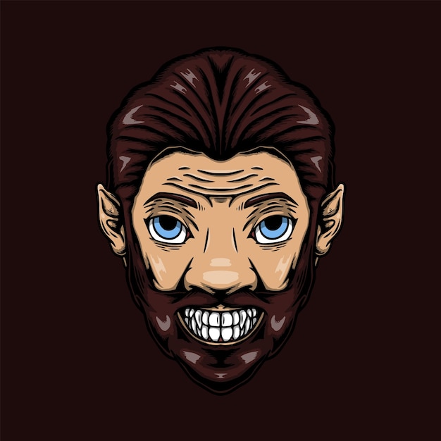 Human Face Vector Art