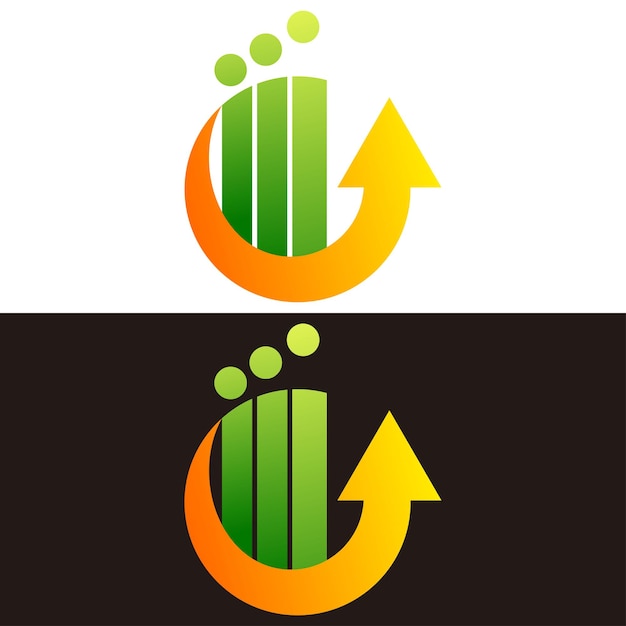 Human people invest logo design