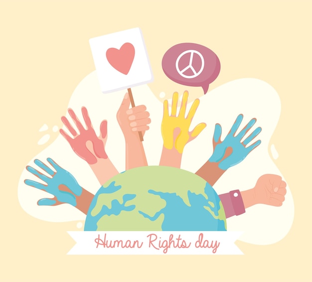 Human rights day poster