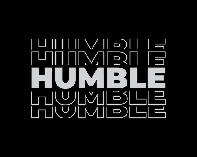 Humble tshirt template