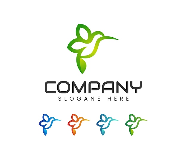 Hummingbird logo design