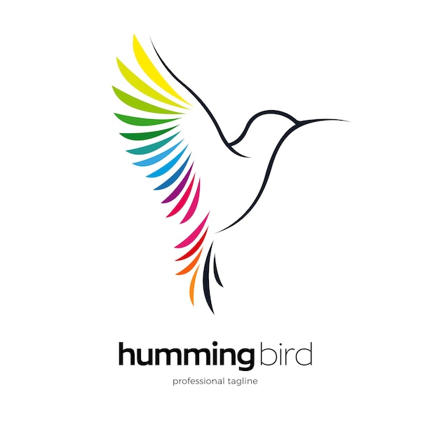 Hummingbird logo design