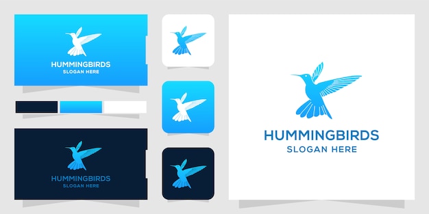 HUMMINGBIRD LOGO TEMPLATE