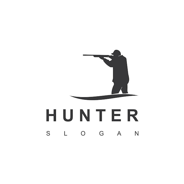 Hunter Logo Design Template