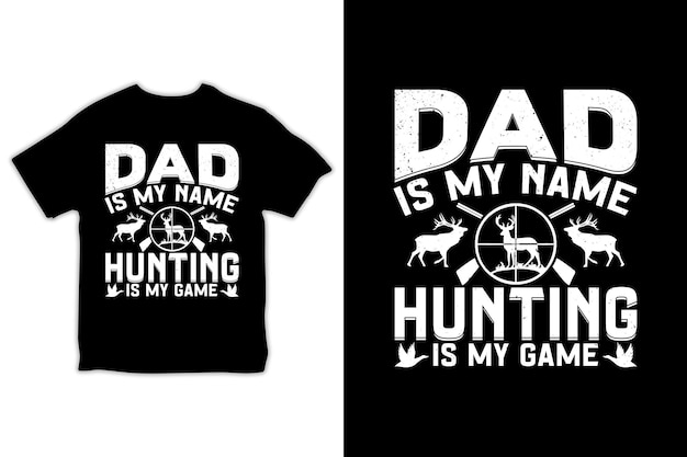 Hunting Dad Father day tshirt