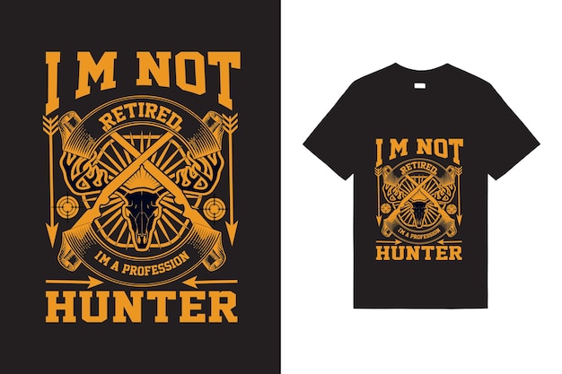 Hunting T shirt design