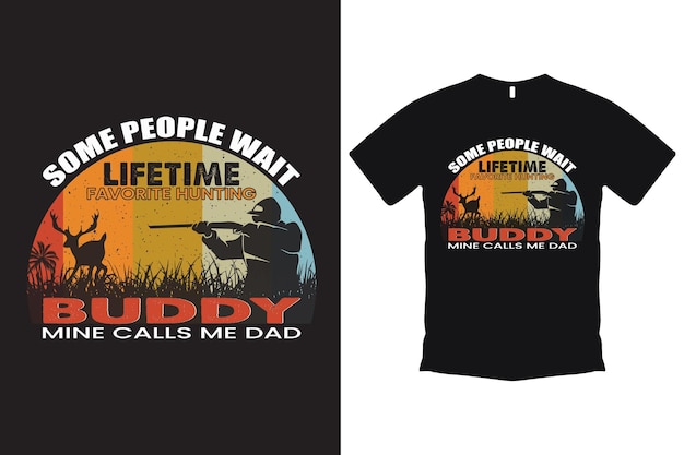 Hunting T shirt Template