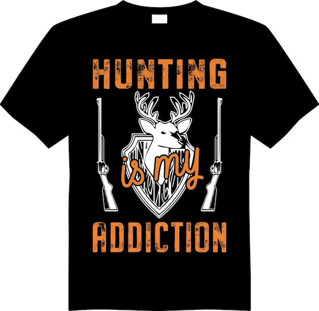 Vector hunting tshirt design vector file