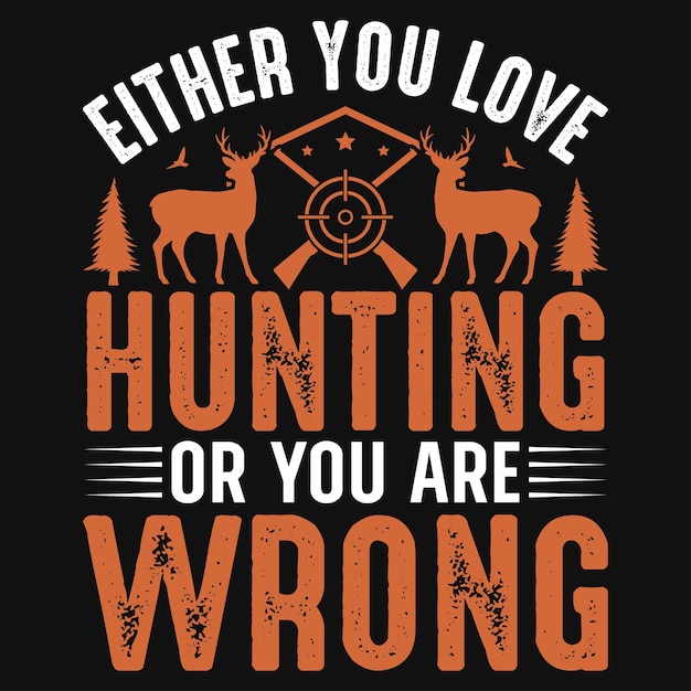 Hunting typography or