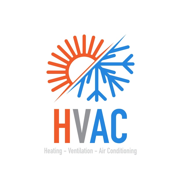 Vector hvac company background