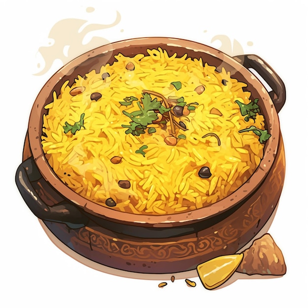 Hyderabadi Biryani and Aromatic Rice Dish