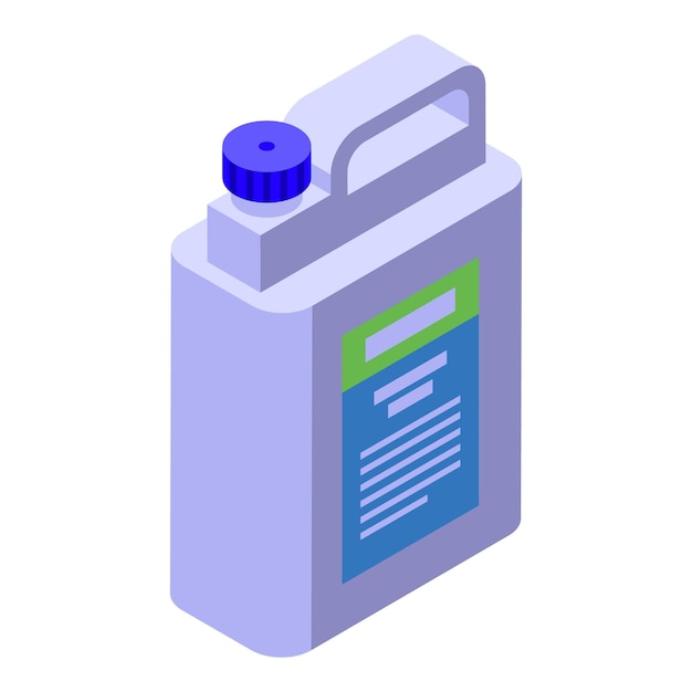 Hygiene soap production icon isometric vector Chemical industry