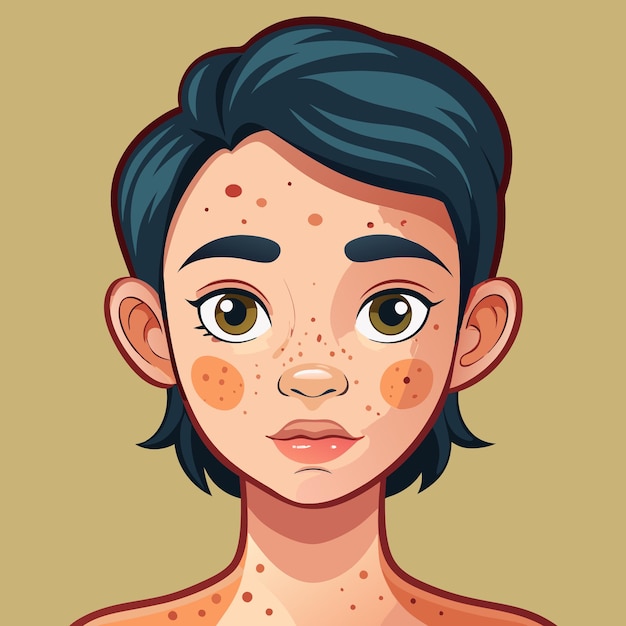 Vector hyperpigmentation vector