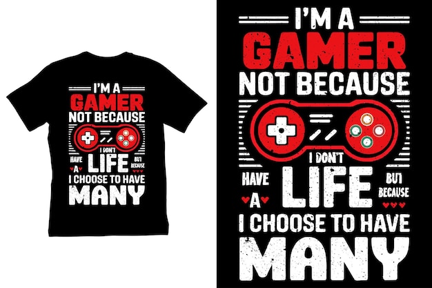 I am a gamer not because I dont have a life but because choose to have many