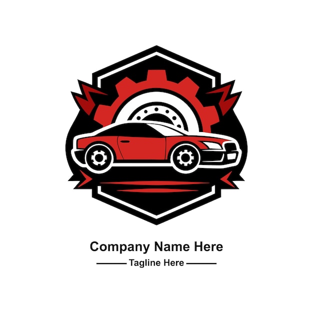 Vector i have to expensive car service logo