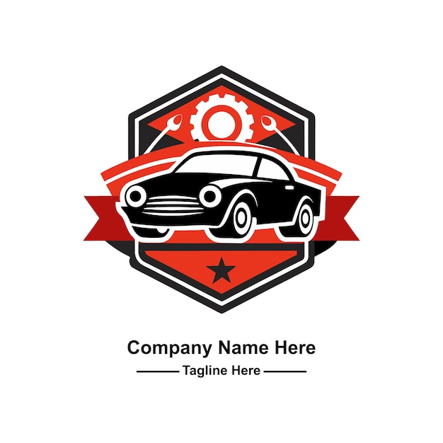 Vector i have to expensive car service logo