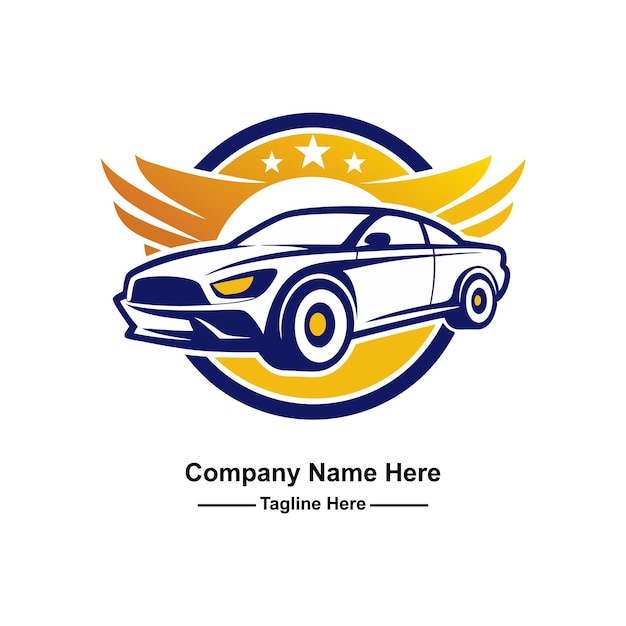 Vector i have to expensive car service logo