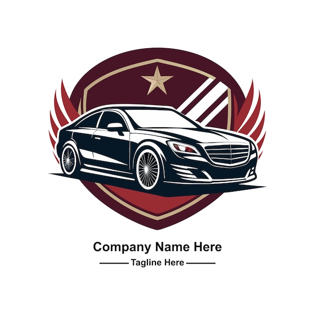 Vector i have to expensive car service logo