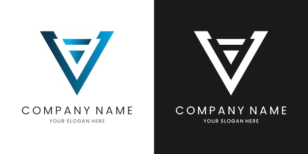 I logo letter modern and creative design