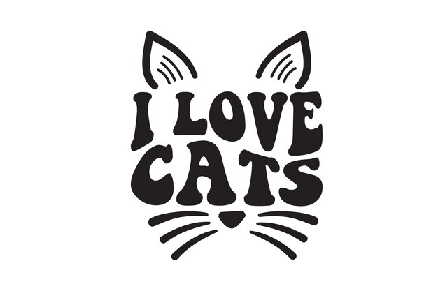 I Love Cats tshirt