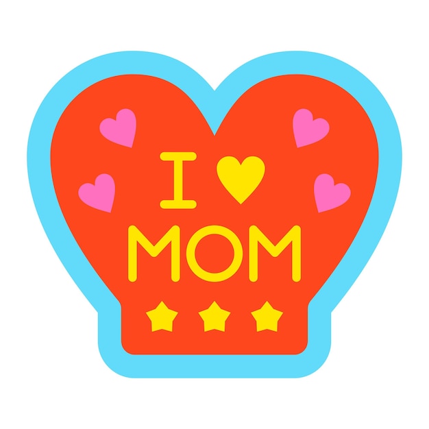 I Love Mom Icon