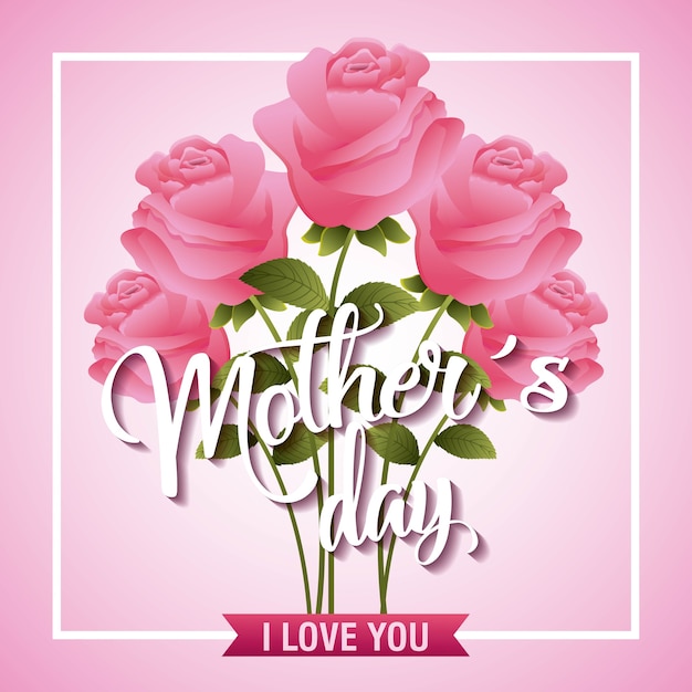 i love you card mothers day 