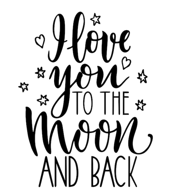 I love you to the moon and back