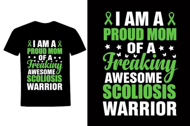 I'm A Proud Mom Of Freaking Awesome Scoliosis Warrior