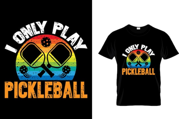 Vector i only play pickleball