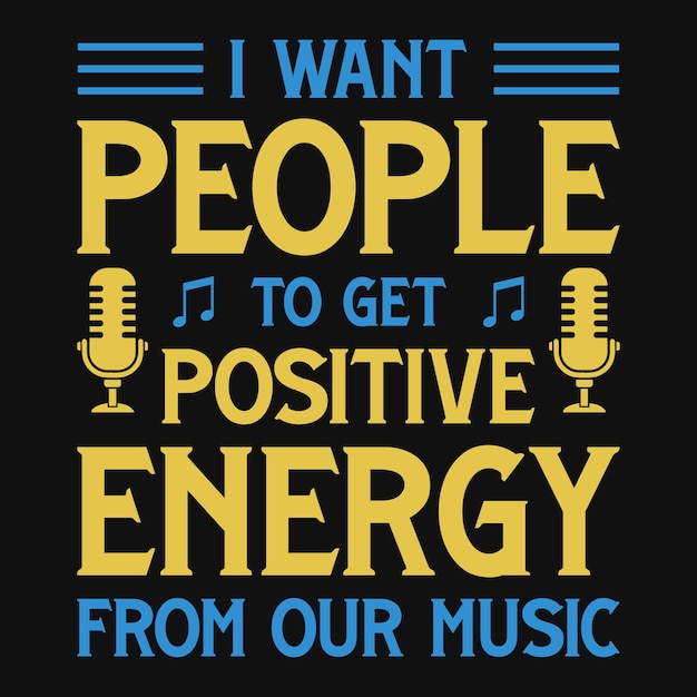 I want people to get positive energy tshirt design