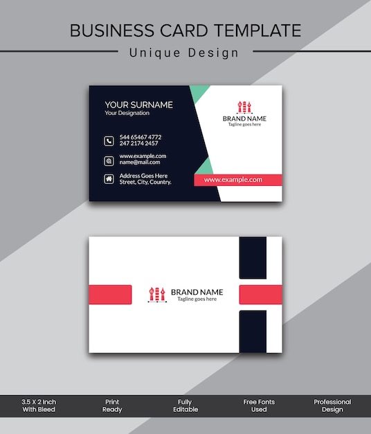 I will do stunning luxury business card design with multiple concepts