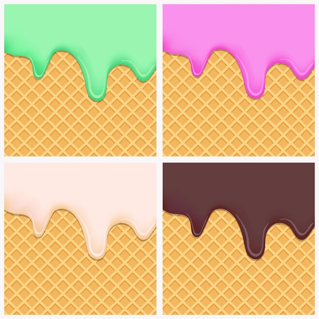 Ice cream background