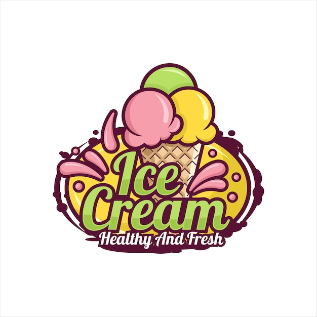 Ice cream badge