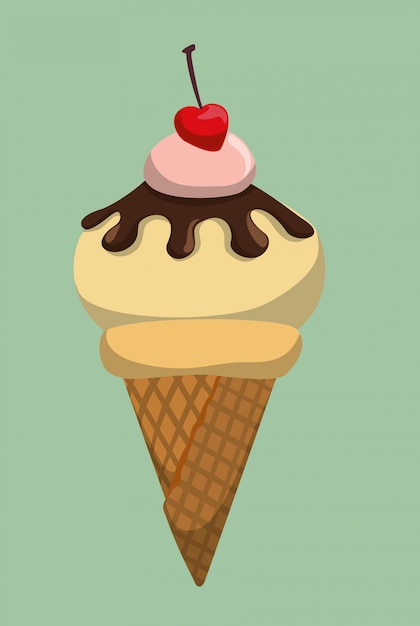 Ice cream design 