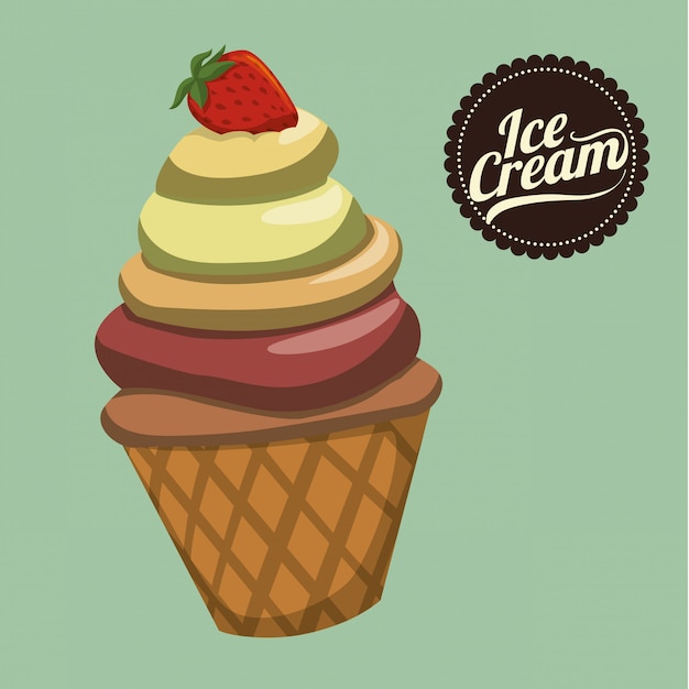 Ice cream design 