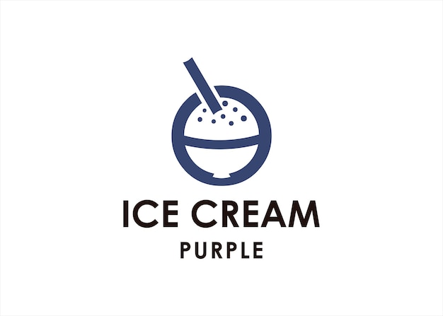 ice cream logo design