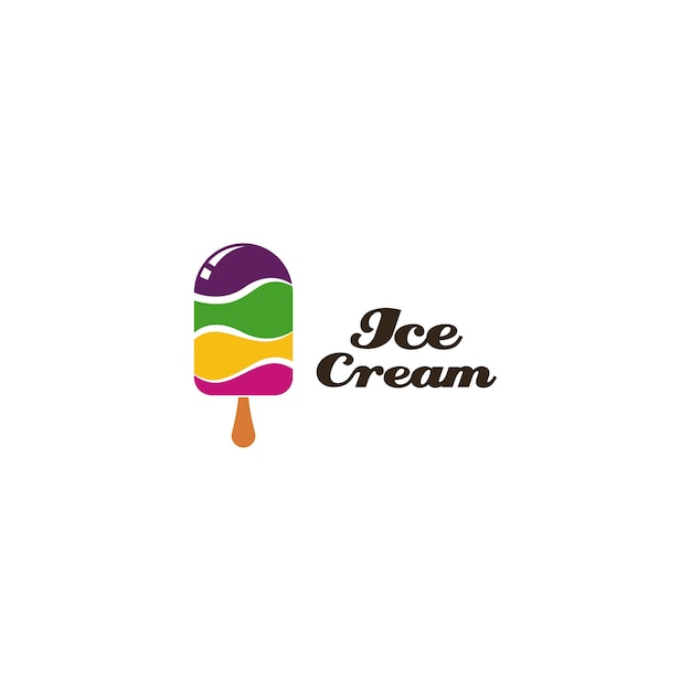 Ice cream logo