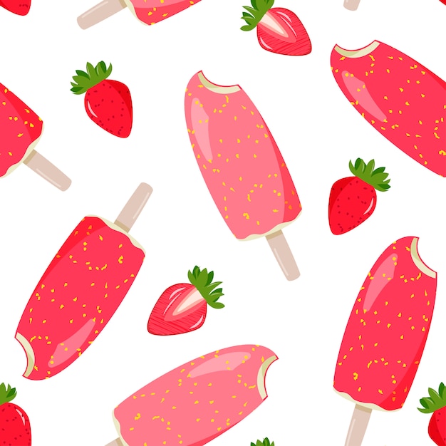 Ice cream pattern.