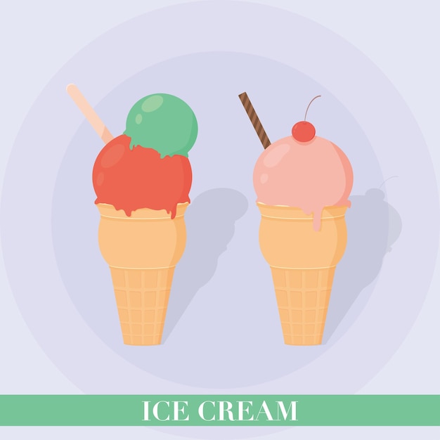 Ice cream vector