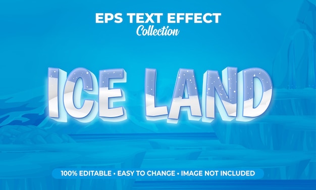 ice land type style